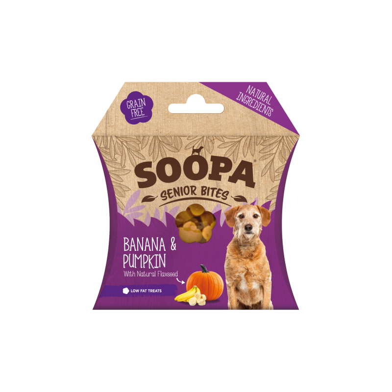 Soopa BANANA & PUMPKIN SENIOR Healthy Bites